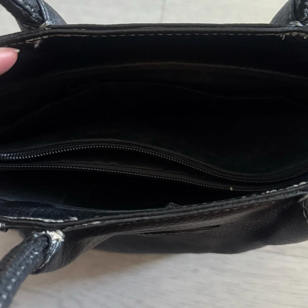Tods Tote Bag Leather Vintage